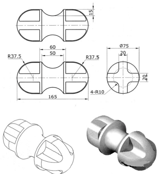 CAD的机械零件绘制教程65.png