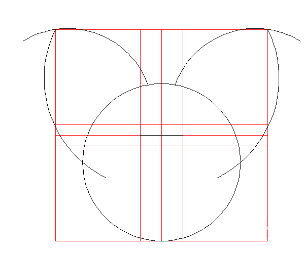 用CAD怎么绘制阿狸头像