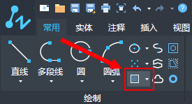 CAD绘制彩色图块的教程