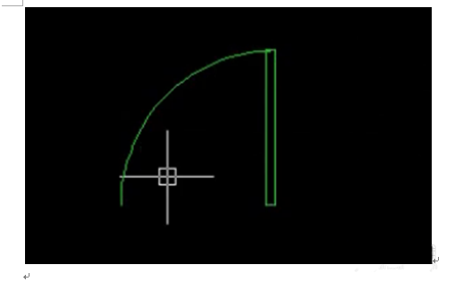 CAD繪制門弧平面圖的方法