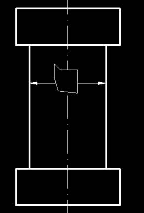 用CAD区域覆盖解决线条穿越尺寸数字的问题