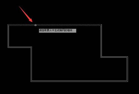 怎么给CAD墙体添加轴线