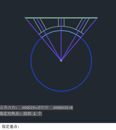 CAD图形旋转的教程