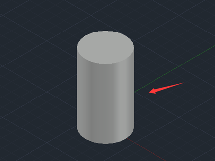 CAD怎么剖切圆柱体