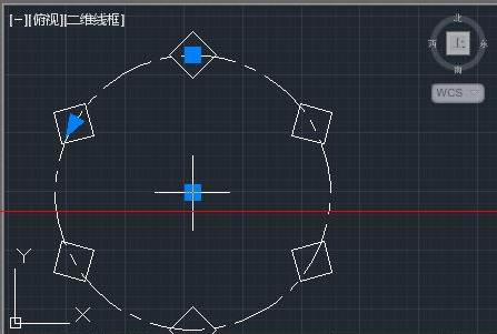 CAD 怎么使用极轴阵列