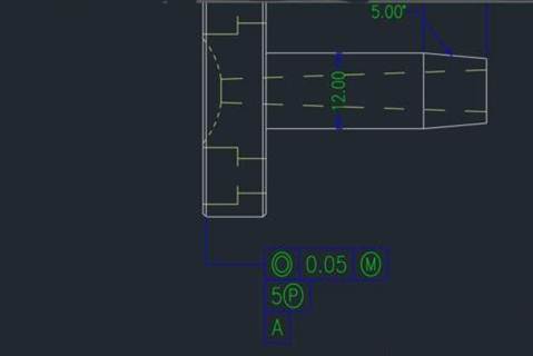 CAD标注形位公差的技巧