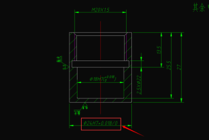 CAD同时显示公差代号和极限偏差的方法