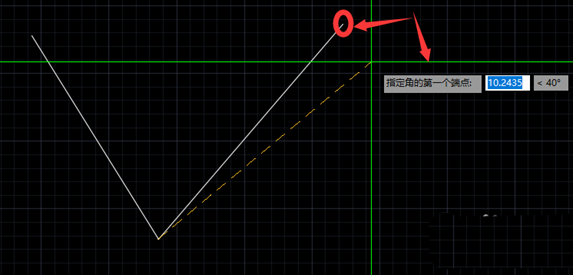 CAD怎么标注大于180的角度