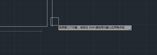 CAD怎么连接两条垂直不相交的线段