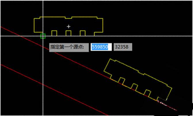 CAD如何旋转对齐任意角度图形