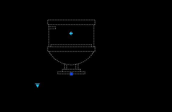 CAD怎么画马桶