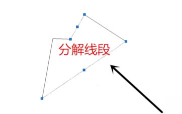 CAD中分解与合并线段的方法