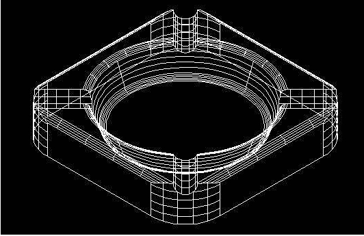 中望CAD烟灰缸画法