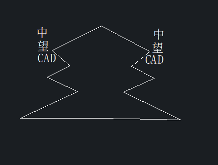 CAD中镜像文字如何保持